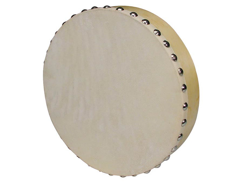 Hayman HDS-08 hand trom, natuurvel, 8", hout, afwerking in naturel