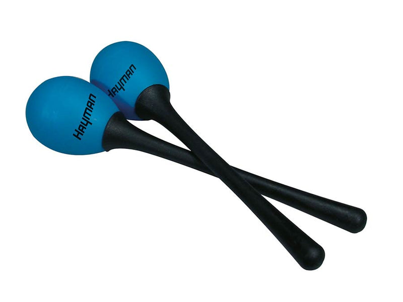Hayman SE-3-BL schudeieren, plastic, blauw, paar, met steel, 50 grams