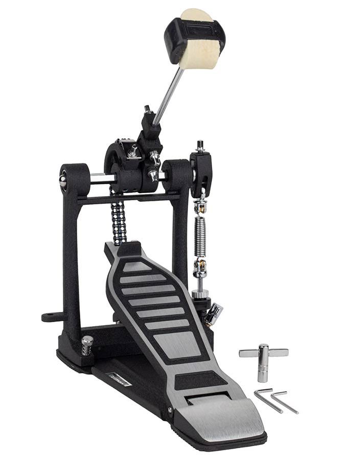 Hayman BDP-060 bassdrumpedaal, dubbele ketting, semi-professioneel model