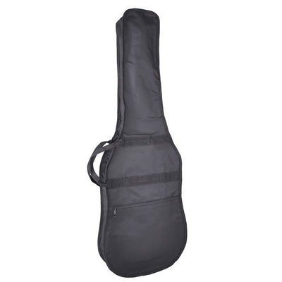 Boston E-00 draagtas voor elektrische gitaar. ongevoerd. nylon. 2 riemen. groot voorvak. zwart