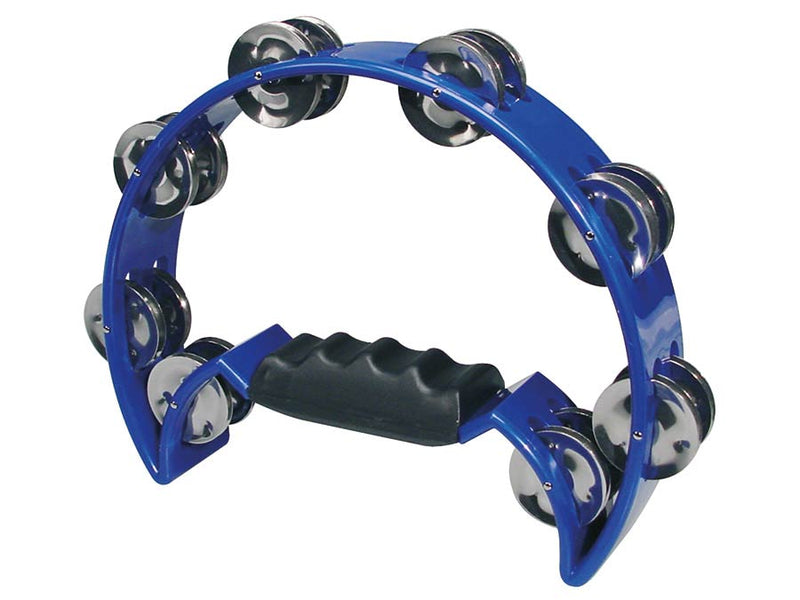 Hayman HTA-40-BU halve maan tamboerijn, zonder vel, plastic, blauw