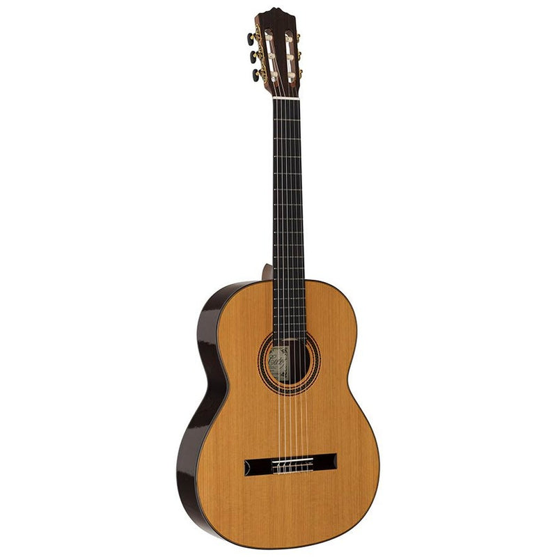 Salvador Cortez CC-90 klassieke gitaar. massief ceder top. massief mahonie b&s. 650mm