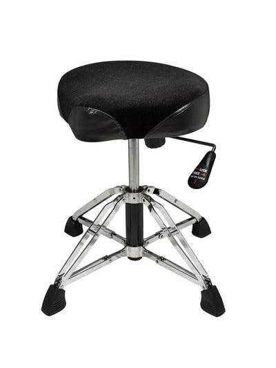 Hayman DTR-110 drumkruk, in hoogte verstelbaar (pneumatisch), dubbelbenig, zadelzitting