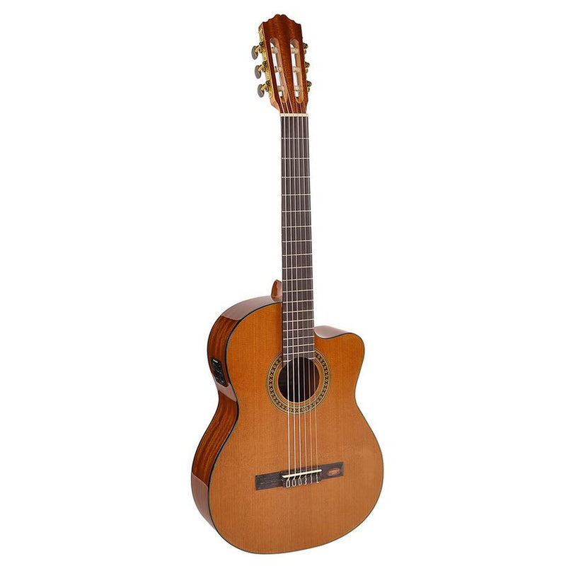 Salvador Cortez CC-10CE klassieke gitaar. ceder top. sapele b&s. Fishman Clasica II elektronica