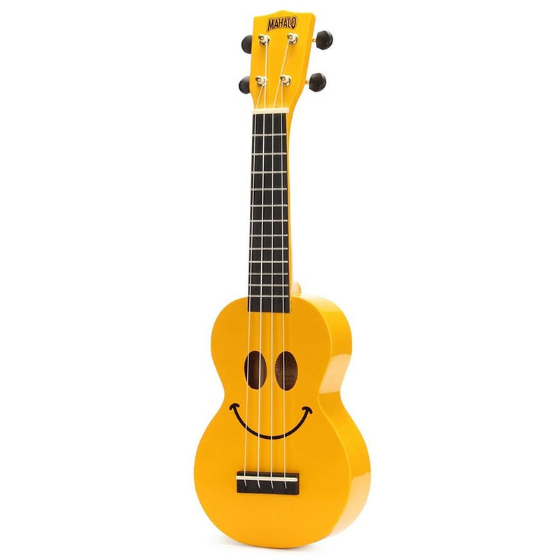 Mahalo U-SMILE YW soprano ukulele, yellow, with bag