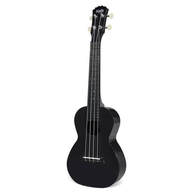 Korala PUC-20-BK concert ukulele polycarbonate, back with acoustic chambers, black