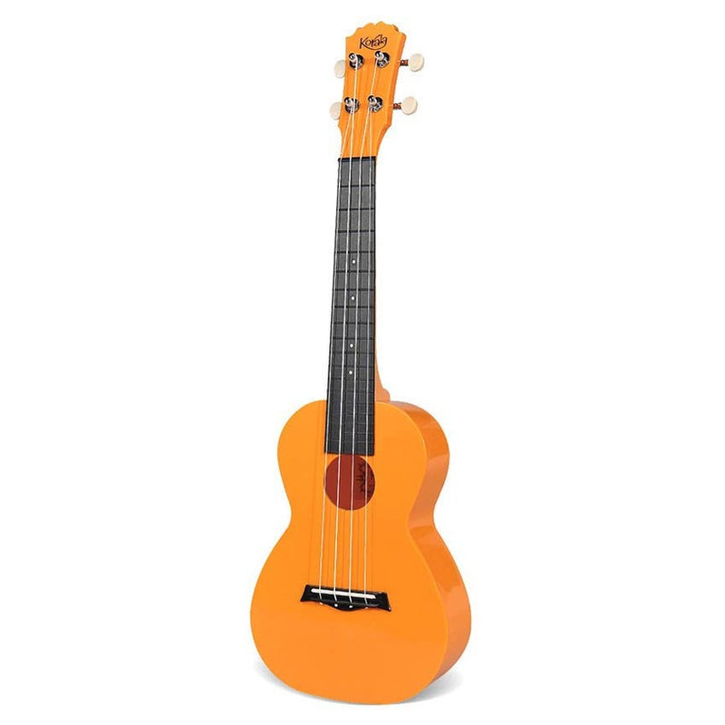 Korala PUC-20-OR concert ukulele polycarbonate, back with acoustic chambers, orange