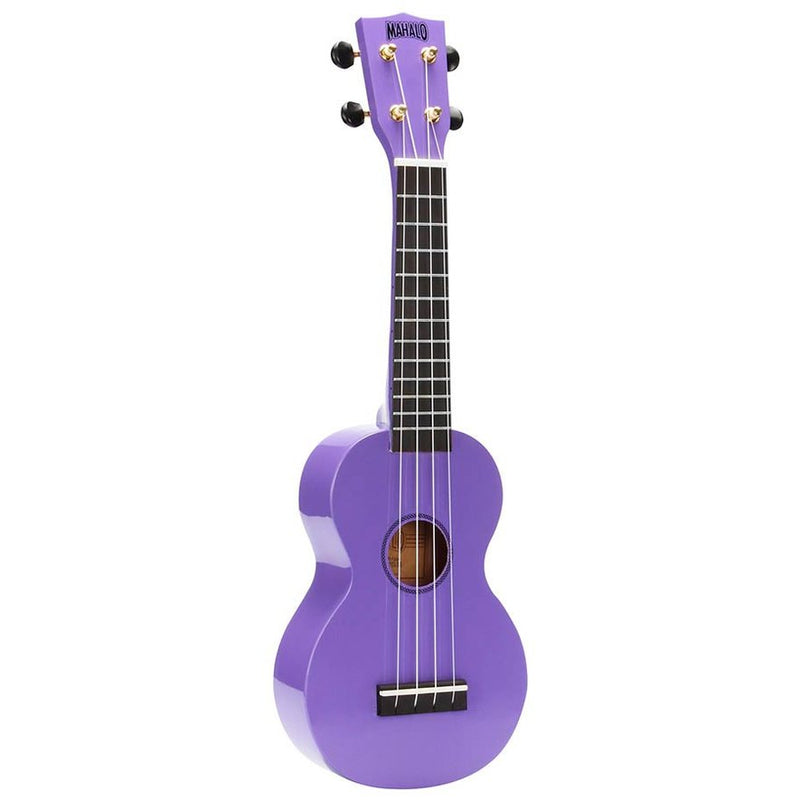 Mahalo MR1PP soprano ukulele, purple, with bag
