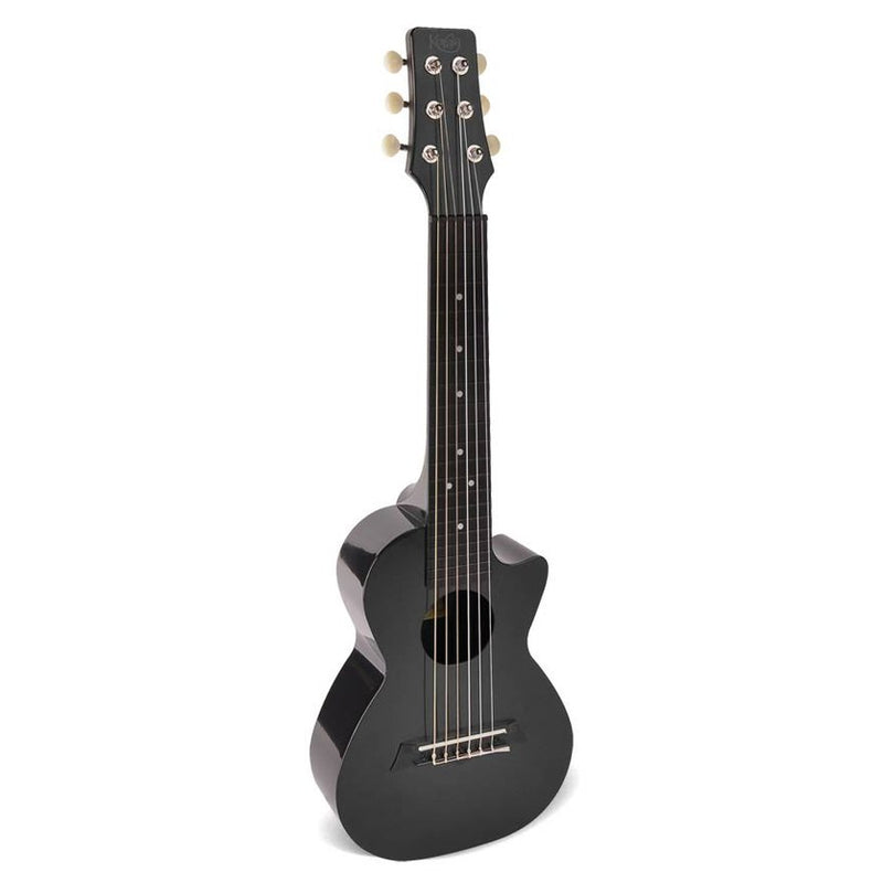 Korala PUG-40-BK guitarlele polycarbonate, back with acoustic chambers, black