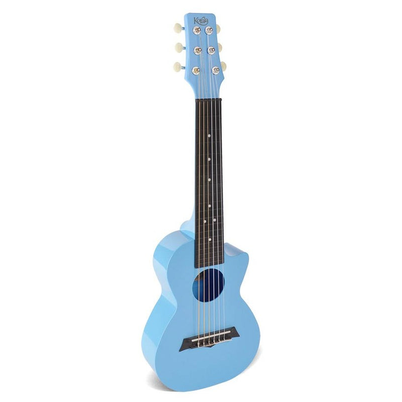 Korala PUG-40-LBU guitarlele polycarbonate, back with acoustic chambers, light blue
