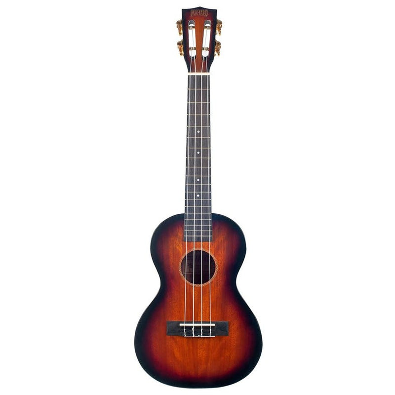 Mahalo MJ33TS tenor ukulele, 3 tone sunburst, with bag