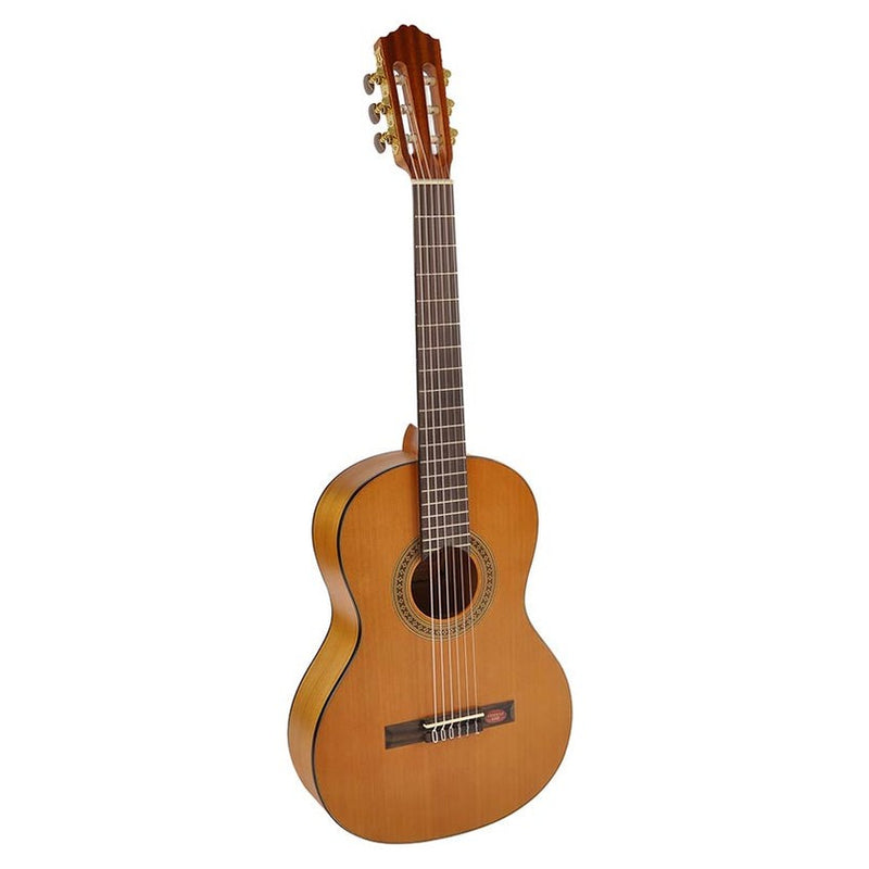 Salvador Cortez CC-06-JR klassieke gitaar. ceder top. agathis b&s. satin finish. 3/4 junior model. 580mm