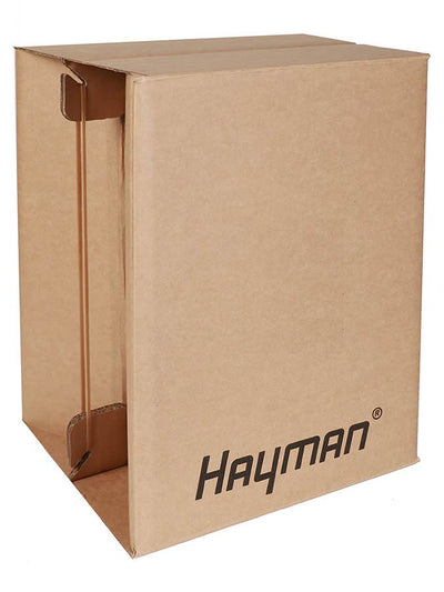 Hayman CAJ-25-CB DIY cardboard cajon, 33x31x44cm, fixed snare, flat packed
