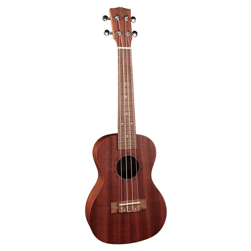 Korala UKC-110 concert ukulele, all sapele, with guitar machine heads