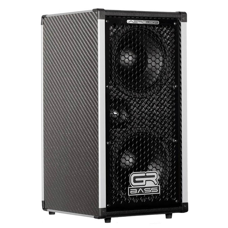 GR Bass AT208/8 premium carbon fiber speaker cabinet, 2x8"+1" 500w 8kg, 8 ohm