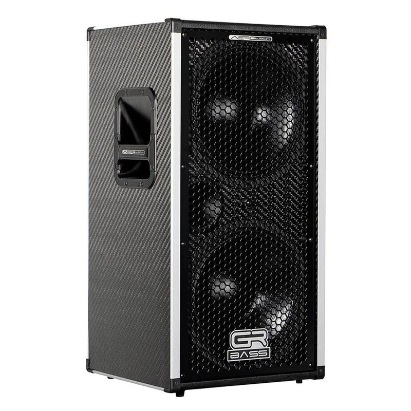 GR Bass AT212slim/8 premium carbon fiber slim speaker cabinet, 2x12"+1" slim 900w 12.9kg, 8 ohm