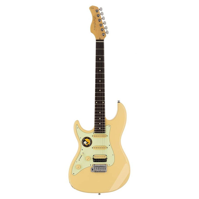 Sire S3L/VWH lefty electric guitar S-style vintage white