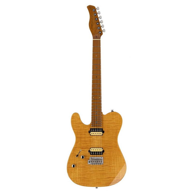 Sire T7FML/NT lefty electric guitar T-style flamed maple top natural