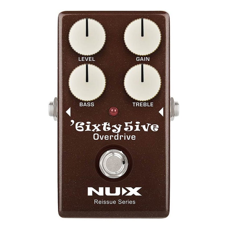 NUX 65O-10 analog effect pedal true bypass 6IXTY 5IVE OVERDRIVE