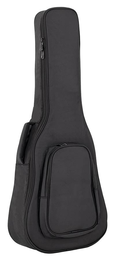 Boston CGB-545 deluxe gigbag for classical guitar. logo-free large front pocket (luthier edition)