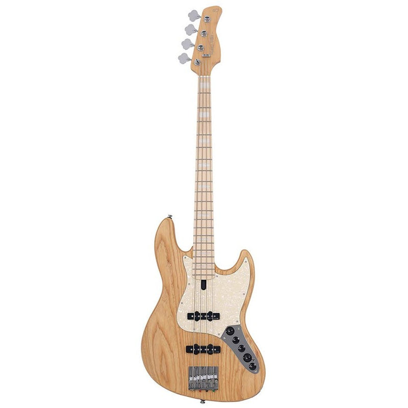 Sire V7 SR4/NTS swamp ash reissue 4-string active bass guitar, natural satin