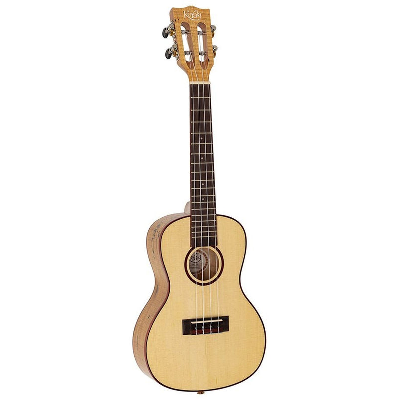 Korala UKC-830 concert ukulele, solid spruce, spalted maple back and sides