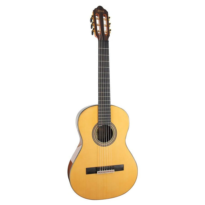 Valencia VC563 klassieke gitaar 3/4. sitka sparren top. walnoot zij- en achterblad. hoogglans finish
