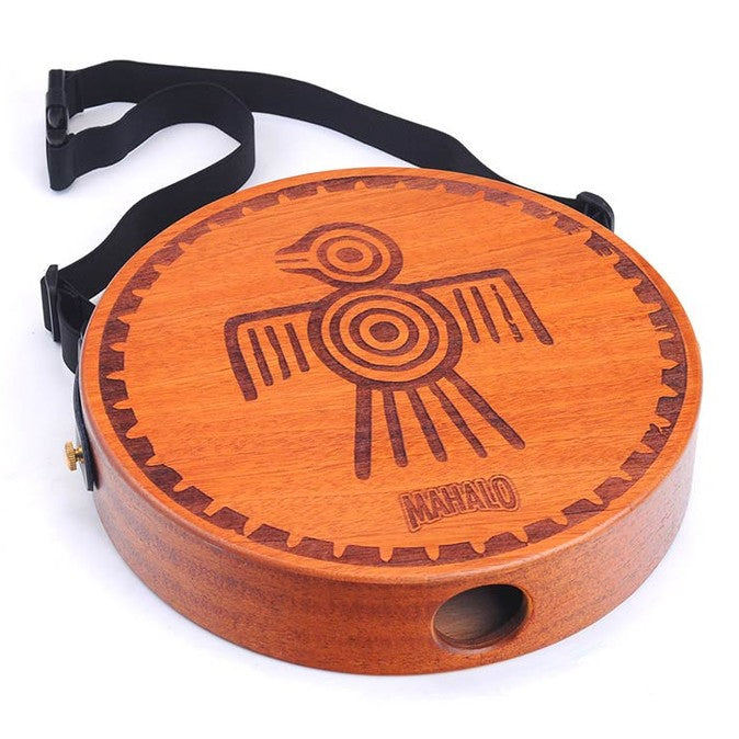 Mahalo MPJ1BD travel/lap top cajon BIRD, with strap and bag