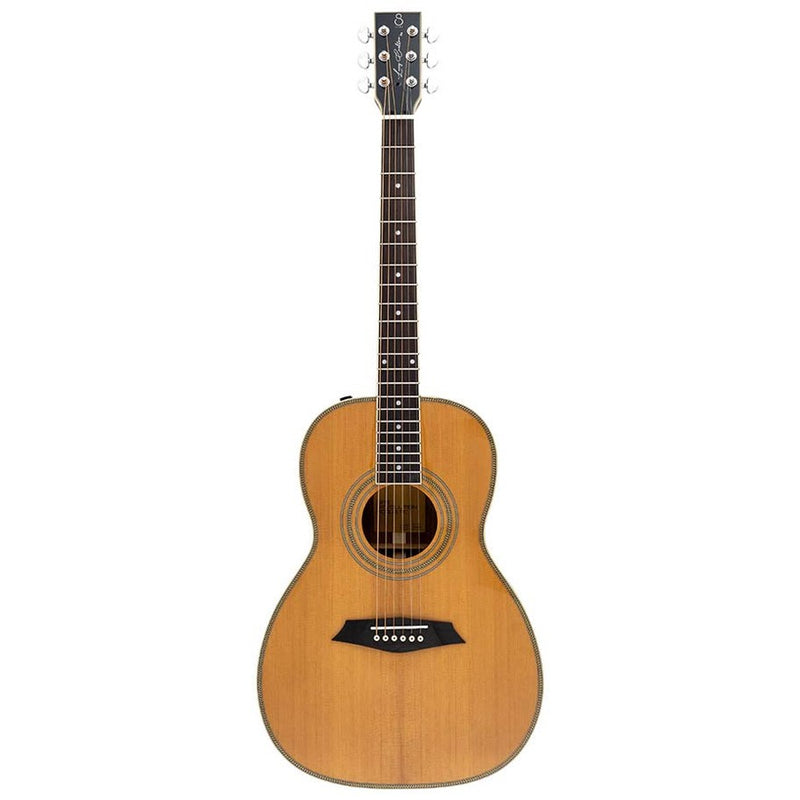 Sire A4PSNT acoustic parlor guitar with SIB electronics, natural