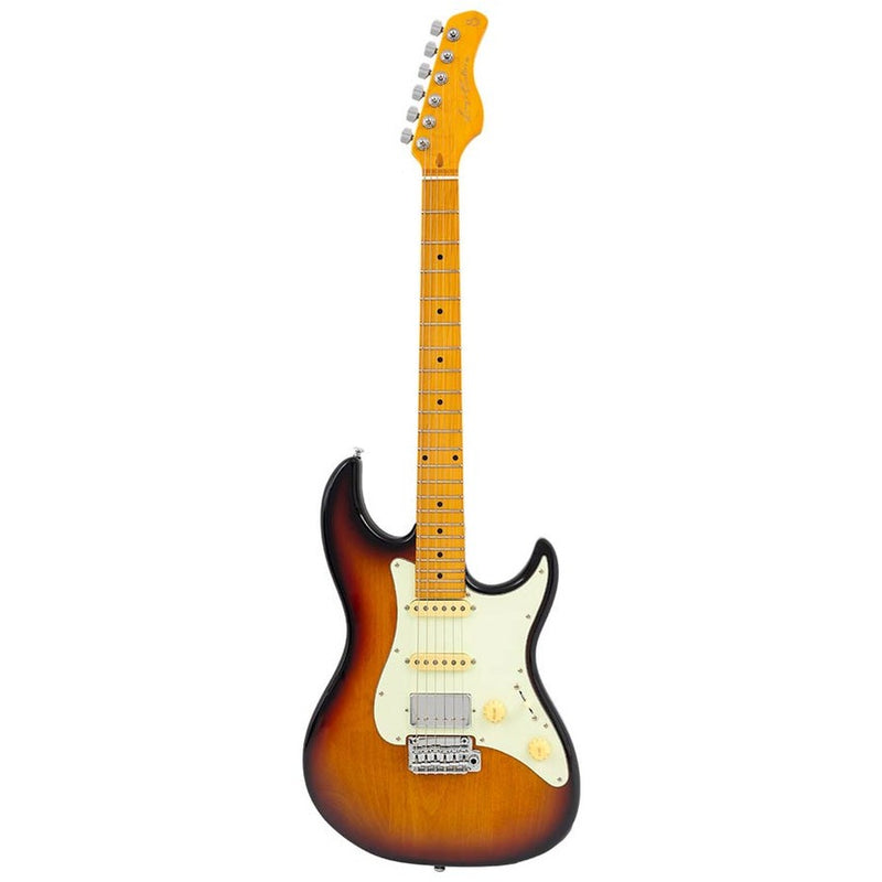 Sire S5 HSS/3TS alder electric guitar S-style 3 tone sunburst