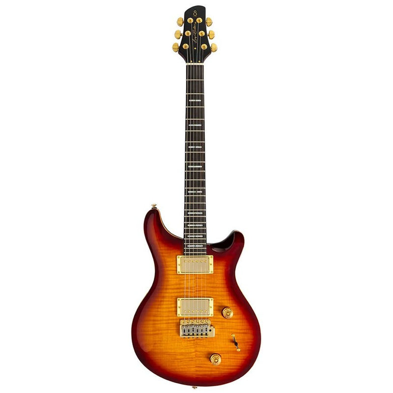 Sire Q7/TS mahogany + maple veneer electric guitar tobacco sunburst