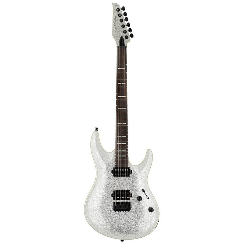 Sire Y5/SPS alder electric guitar black satin silver sparkle