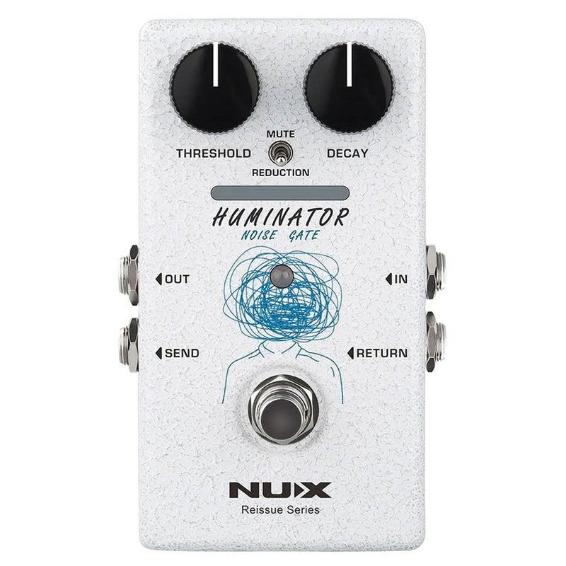 NUX NRN-1 analog effect pedal HUMINATOR NOISE GATE with effects loop