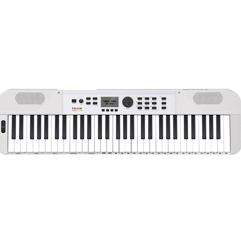NUX NEK-110 portable keyboard, 61 touch sensitive keys, 3000 mAh battery, 2 x 2,5 watt