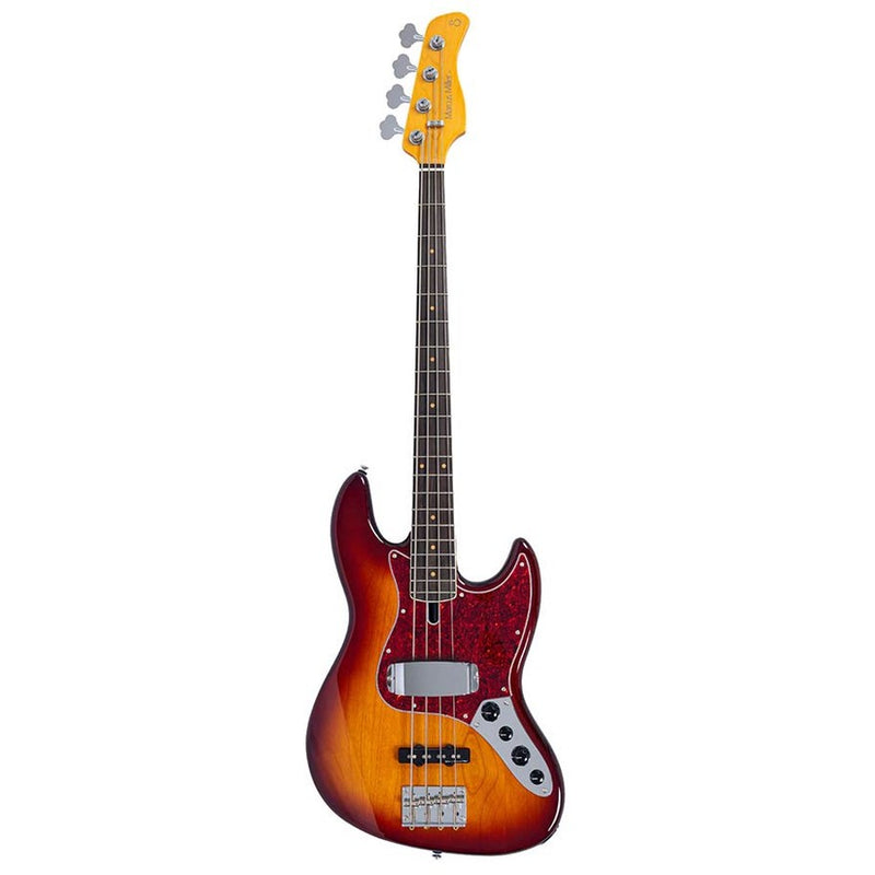 Sire V7VN A4/TS alder 4-string active bass guitar tobacco sunburst