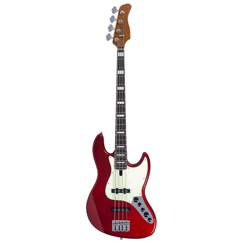 Sire V7N A4/CAR alder 4-string active bass guitar candy apple red