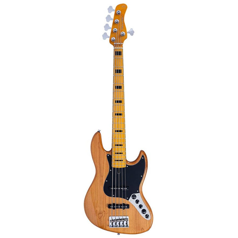 Sire V7N A5/NT alder 5-string active bass guitar natural