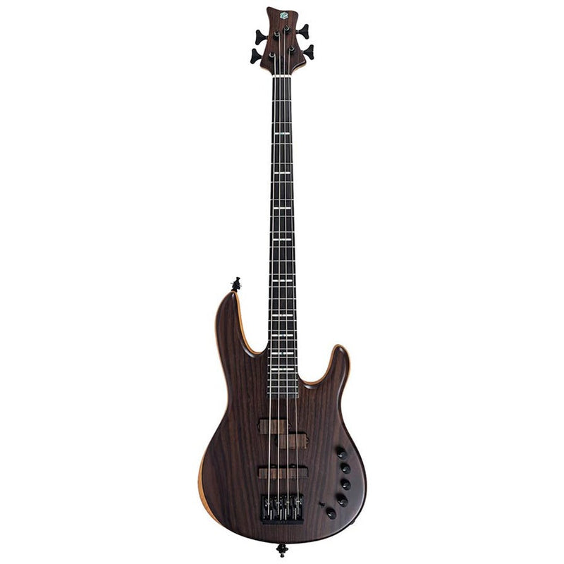 Sire F10Dc 4/NTS alder + rosewood top 4-string active bass guitar, natural satin, with hardcase
