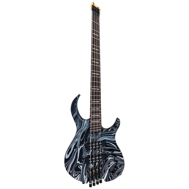 Sire M6H 4/BKSW mahogany 4-string active bass black swirl, with gigbag