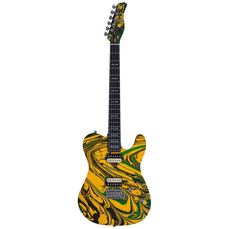 Sire T7 HH/YWSW alder electric guitar T-style, yellow swirl