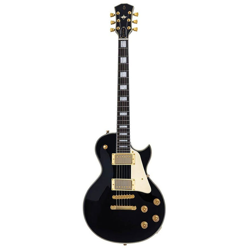 Sire L7DX/BK mahogany + maple top electric guitar L-style, black