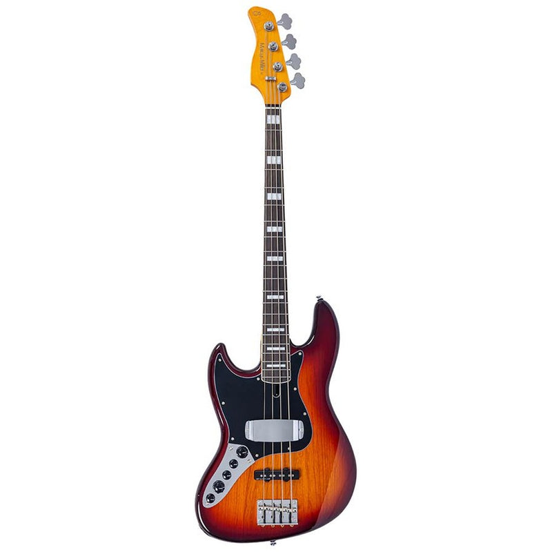 Sire V7N A4L/TS lefty alder 4-string active bass guitar tobacco sunburst
