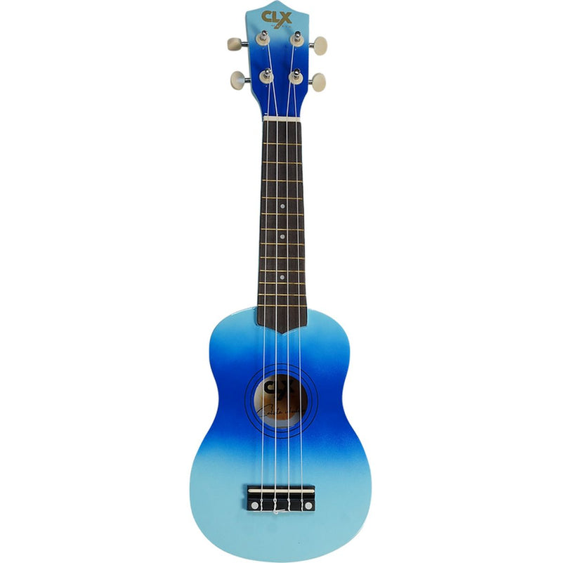 CLX Calista 21 DC-3 Ukulele Blue + Blue Dual Colour (Soprano)