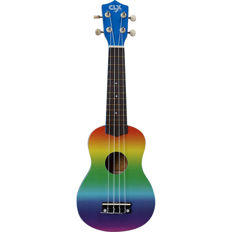 CLX Calista 21 Rainbow Air Ukulele Rainbow Air (Soprano)