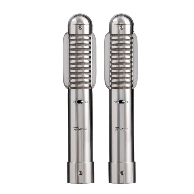 Warm Audio WA-2FT pair of ribbon mics Stereo Pair Fen-tone™ Instrument Ribbon Microphone With Selectable In-Line Preamp