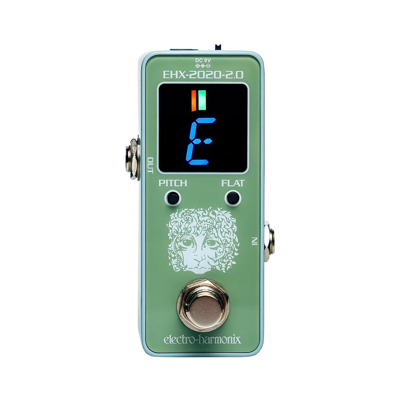 Electro Harmonix EHX TUNER 2.0 Ultra-compact chromatische pedaal tuner met schakelbare buffered/true bypass uitgang