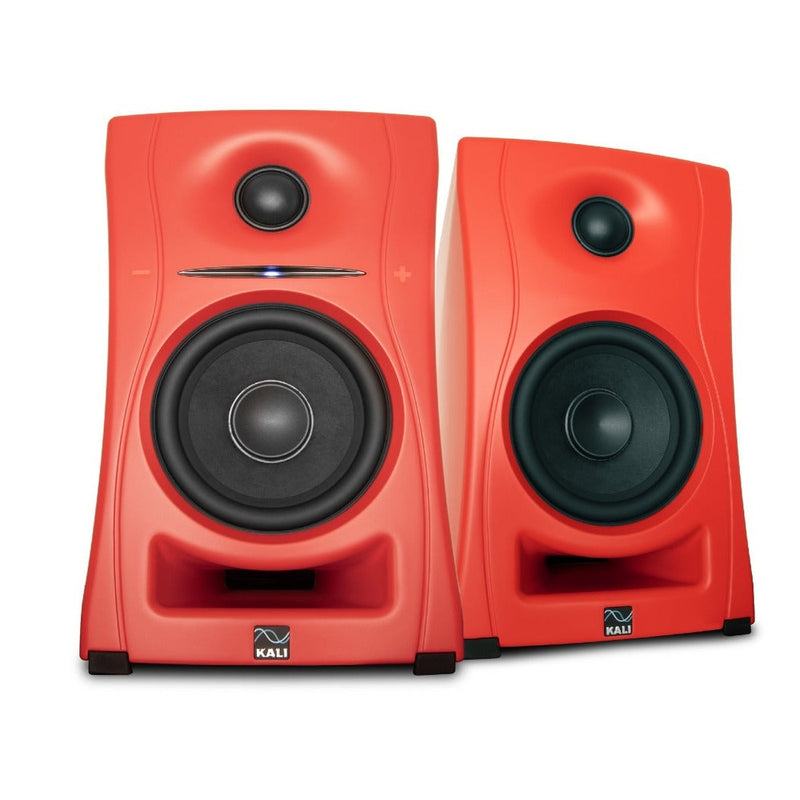 Kali Audio LP-UNF RED Active pair ultra-nearfield monitors in Red