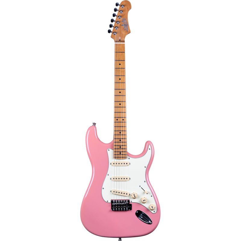 Jet Guitars JS 300 BGD S-stijl SSS Bordeau roze