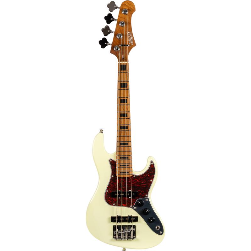 Jet Guitars JB-300 OW Reis Bas, Wit