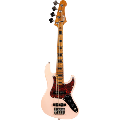Jet Guitars JB-300 PK Reisbas, Shell Pink